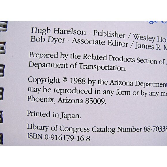 Arizona Highways Heritage Cookbook Louise Dewald Southwest Recipes Vintage 1988 - Picture 3 of 10